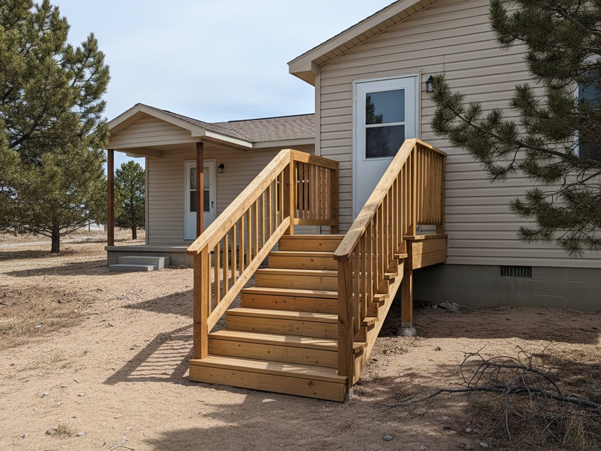 Deck Railing Repair & Installation completed by Champion Deck Company in Anthony, NM