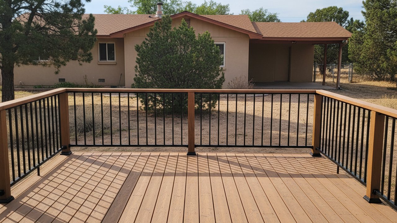 Deck Demolition & Removal completed by Champion Deck Company in Fabens, NM