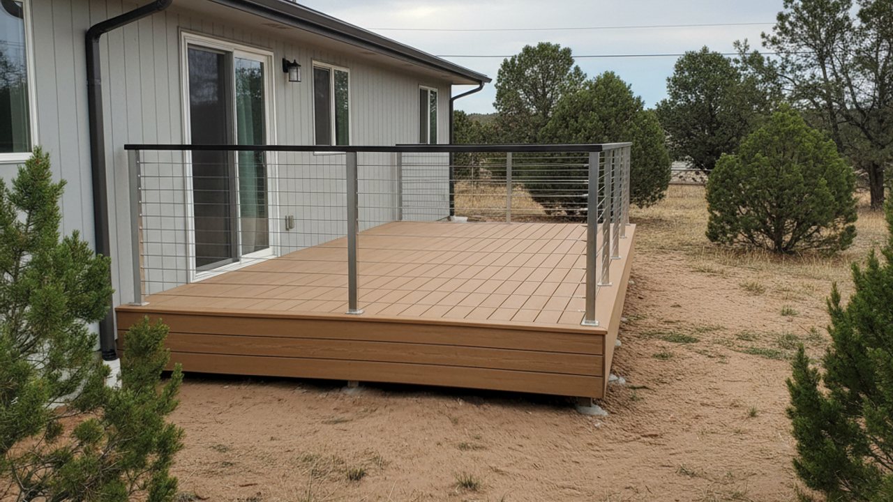 Deck Repair completed by Champion Deck Company in Chaparral, NM